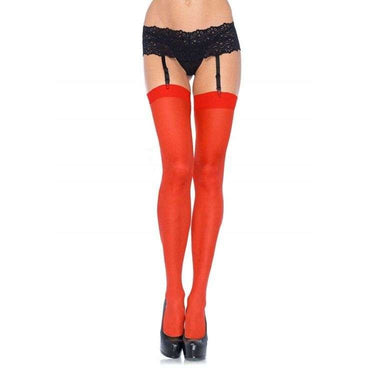 Calze Trasparenti Rosse Leg Avenue per Look Seducente e Elegante